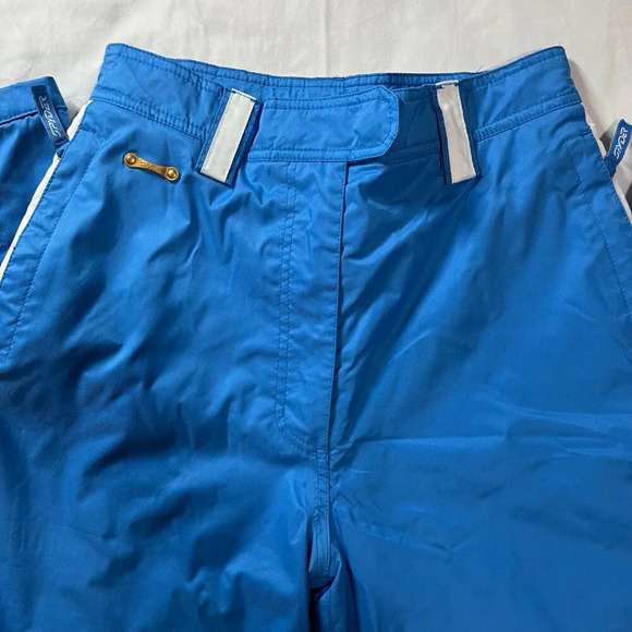 Spyder | Light Blue and White Adjustable Waist Skiing Snow Pants | Size 18Y - Picture 2 of 15